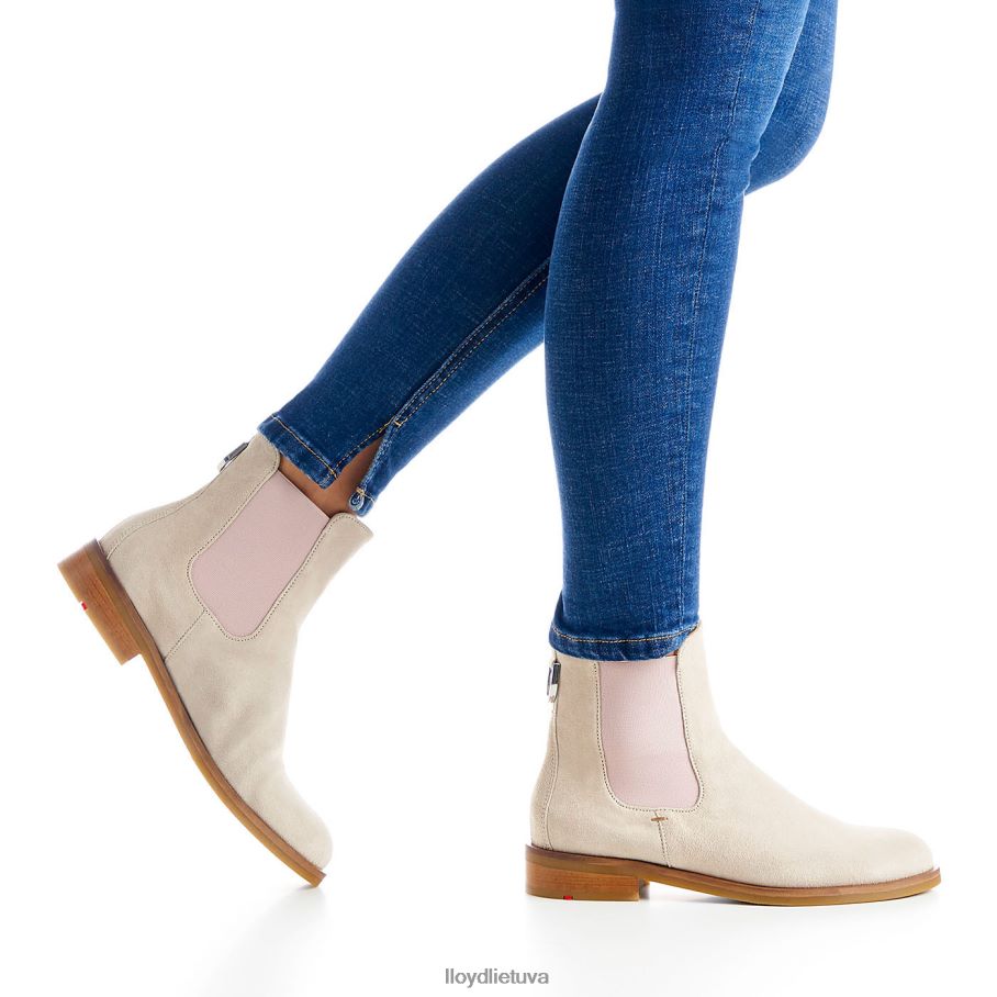 LLOYD lengvai paslysti į kulkšnies batus moterys avalynė baltas VF40PZ980