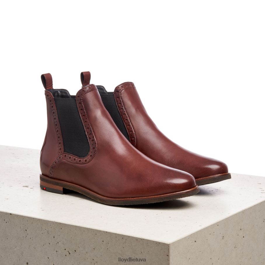 LLOYD lengvai paslysti į kulkšnies batus moterys avalynė rudas VF40PZ1004