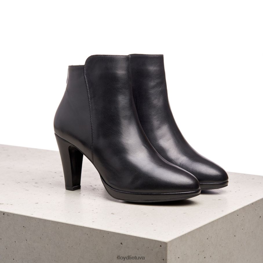 LLOYD lygios odos kulkšnies batai moterys avalynė juodas VF40PZ920
