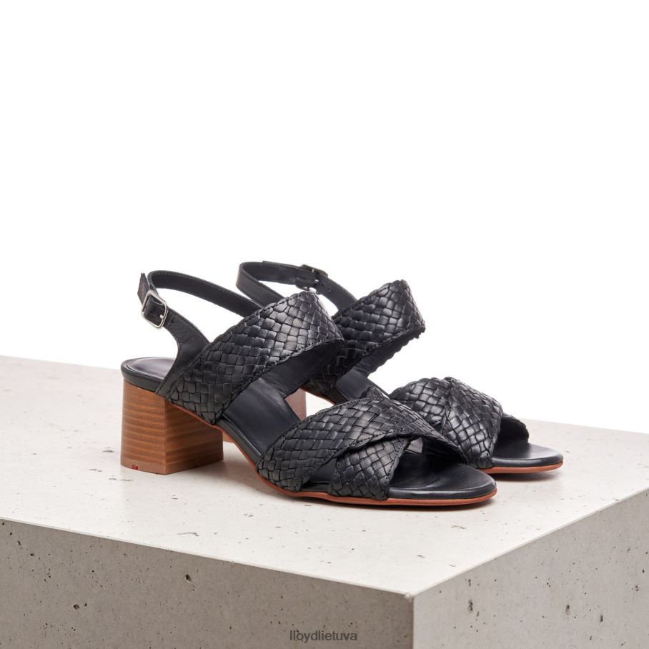 LLOYD odiniai sandalai moterys avalynė juodas VF40PZ1201