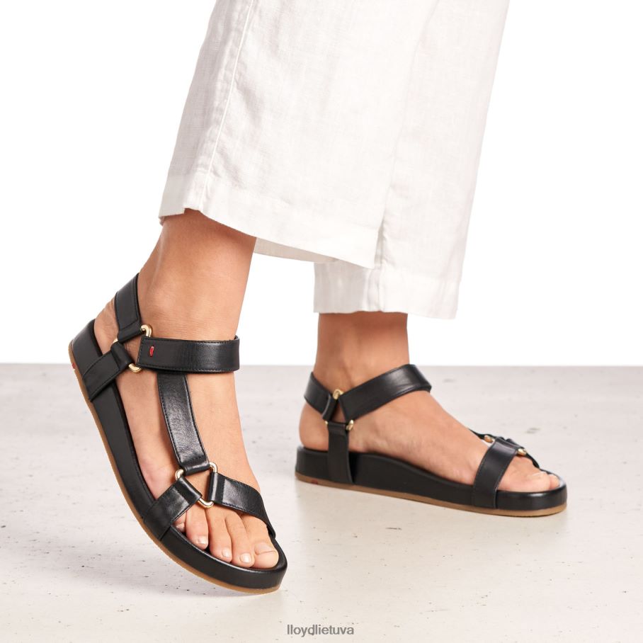 LLOYD sandalas moterys avalynė juodas VF40PZ1246