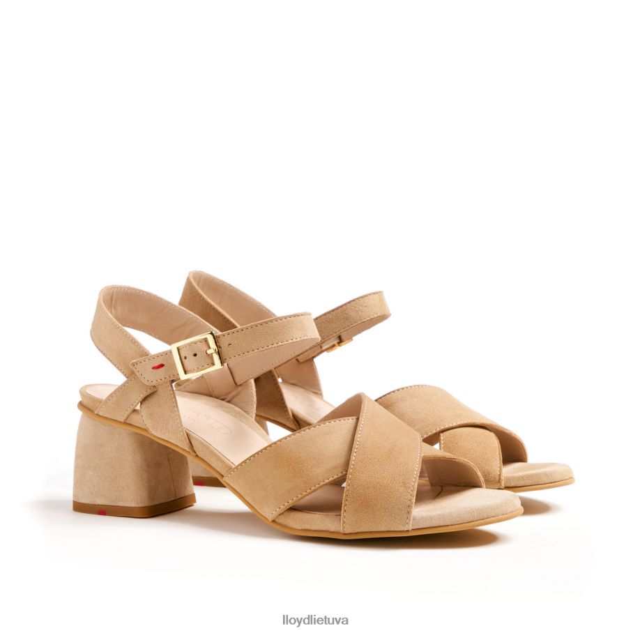 LLOYD vėjavaikiški sandalai moterys avalynė smėlio spalvos VF40PZ1157