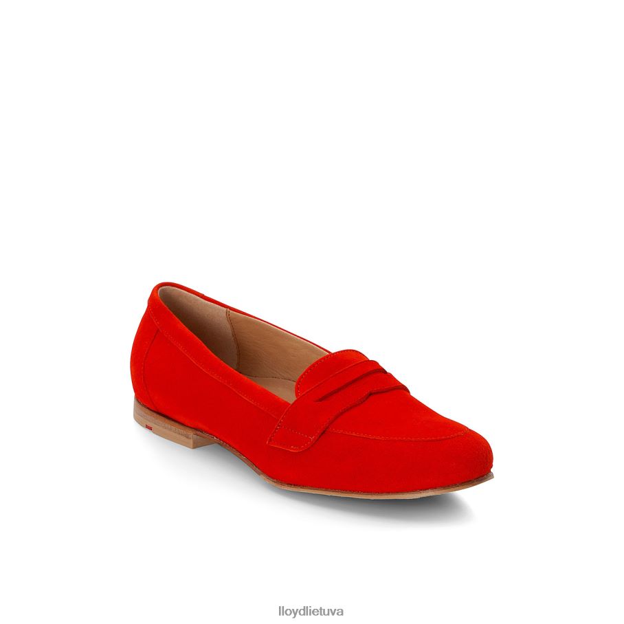 LLOYD loafer šlepetė moterys avalynė raudona VF40PZ1083