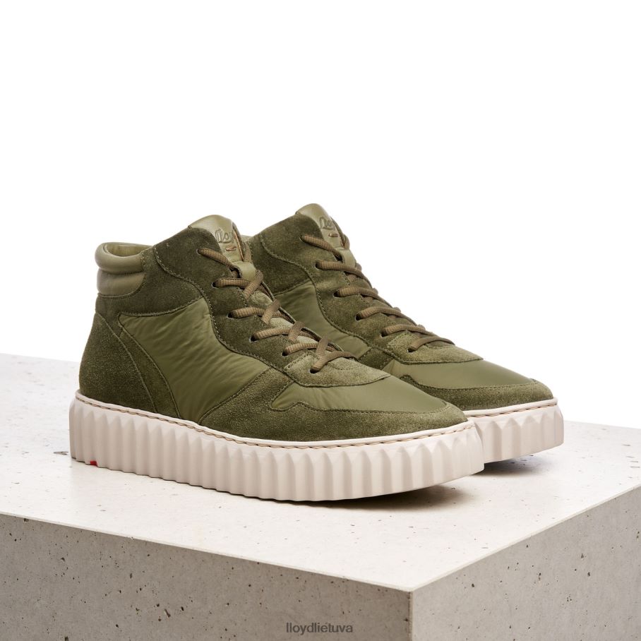 LLOYD aukšti sportbačiai moterys avalynė žalias VF40PZ769