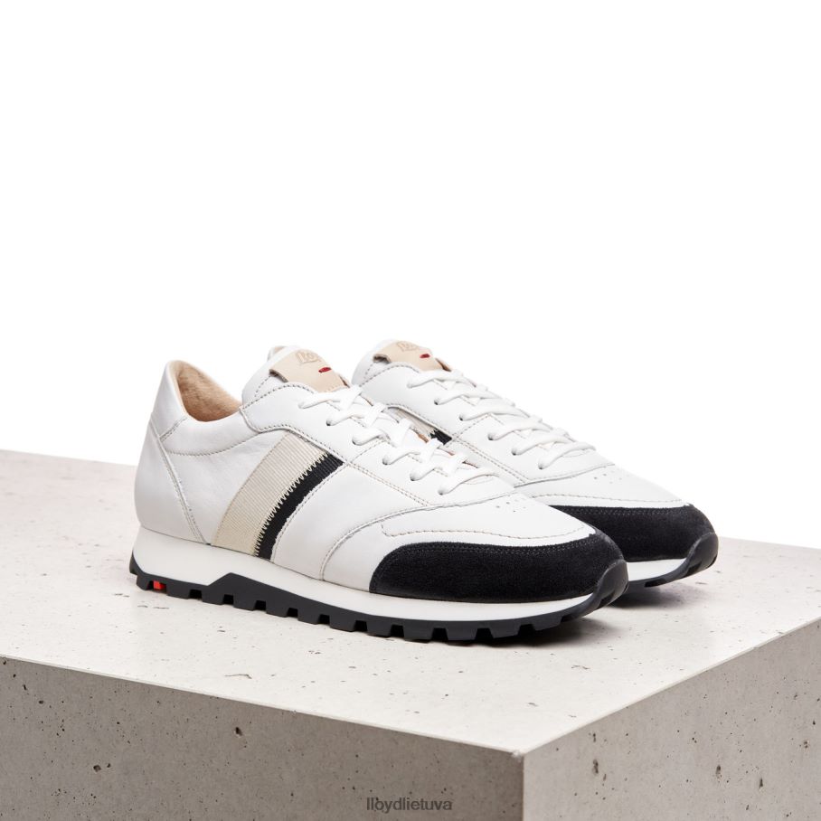 LLOYD dėmėti lygios odos sportbačiai moterys avalynė baltas VF40PZ828